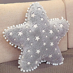 Universal 40cm Sky Series en peluche Toy en peluche dessin animé Cloud Moon Star Planche Planche Plancheur mignon Coussin de canapé (gris)