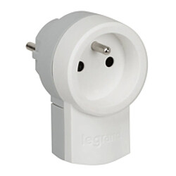 Legrand fiche male 16a 2p+t en plastique double fonction