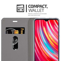 Acheter Cadorabo Coque Xiaomi RedMi NOTE 8 PRO Etui en Gris