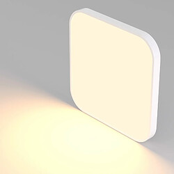 Avis ZMH Plafonnier LED 27cm Square Flat IP44 19W Chambre à coucher Hallway