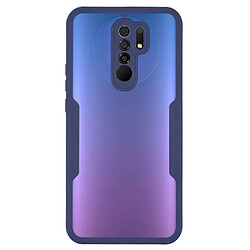 Coque en TPU + acrylique bleu marine pour votre Xiaomi Redmi 9