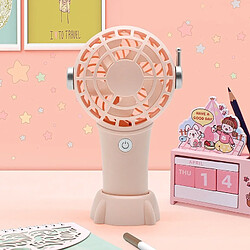 (Rose) Astronaute Petit Ventilateur Portatif Chargement Usb Puissant Brise De Refroidissement Portable