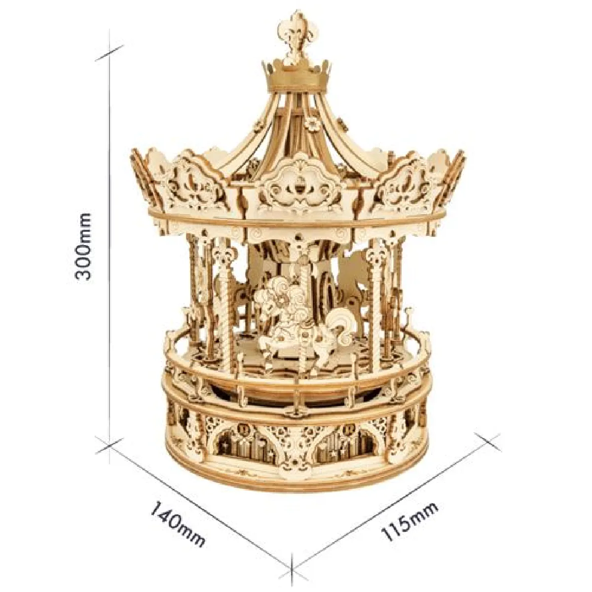 Acheter RedMiter Puzzle 3D Mécanique Boîte à musique romantique 384pièces