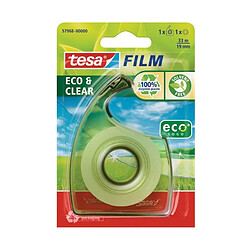 TESA 1 dérouleur ecoLogo + 1 ruban tesafilm ECO & CLEAR - 33mm x 19mm