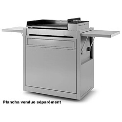 Chariot pour plancha inox - chpif60 - FORGE ADOUR