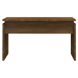 Acheter Maison Chic Table basse,Table Console Table d'appoint, Table pour salon Chêne marron 68x50x38 cm Bois d'ingénierie -MN70942