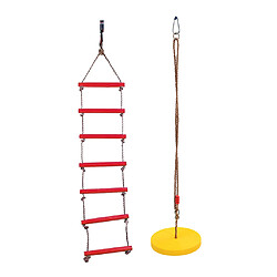 balancoire enfant exterieur suspendu trapeze