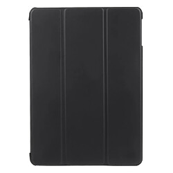 Etui en PU stand en trois volets + tablette pc noir pour votre Apple iPad 9.7 (2017)