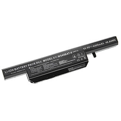 vhbw batterie compatible avec Hasee K680E-GT laptop (4400mAh, 11,1V, Li-Ion, noir)