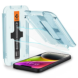 Spigen Sgp Spigen GLAS.TR EZ FIT - Verre trempé pour iPhone 14 / iPhone 13 Pro / iPhone 13 2 pcs