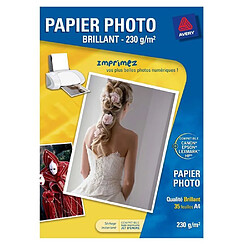 Avery Papier photo A4 brillant - 2497-35