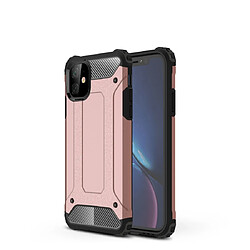 Wewoo Coque Rigide Étui combiné TPU + PC pour iPhone 11 or rose