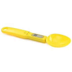 Wewoo Balance pour cuisine LCD numérique poids alimentaire mesure échelle électronique professionnelle cuillère jaune