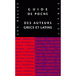 Guide des auteurs grecs et latins - Occasion