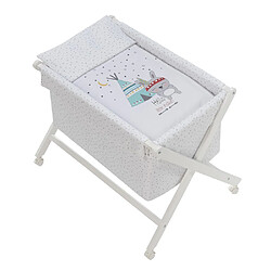 Interbaby Berceau en Croix-Tipi Oso-Blanc