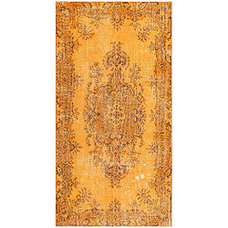 Vidal Tapis de laine 216x112 orange Ultra Vintage