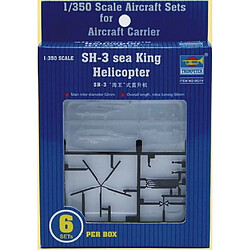 Sikorsky SH-3H Sea King Helicopter - 1:350e - Trumpeter