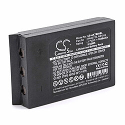 vhbw Batterie compatible avec Akerstroms T-Rx 28jb, T-Rx Display 12b telécommande Remote Control (1600mAh, 3,7V, Li-ion)