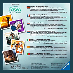 Ravensburger Grand memory Disney Raya et le dernier dragon