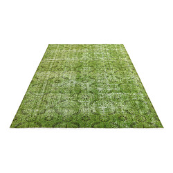 Vidal Tapis de laine 236x155 vert Ultra Vintage pas cher