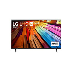 TV intelligente LG 43UT80003LA 4K Ultra HD 43" LED HDR HDR10 Direct-LED