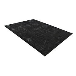 Vidal Tapis de laine 249x160 noir Ultra Vintage