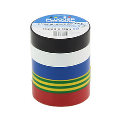 PVC Tape Color Pack 10 mètres Plugger