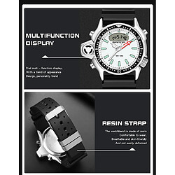 Acheter Universal Montres numériques de luxe Hommes Top Marques Mode Hommes Montres Chronomètres Calendrier Affichage Montres électroniques Horloges imperméables | Montres numériques (Blanches)