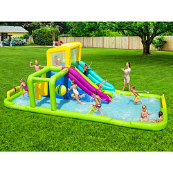 Splash Course aire de jeux aquatique gonflable pour enfants Bestway 53387