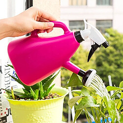 Wewoo Bidon d'arrosage à double usage de arrosage à la main de de jardinage de grande capacité de jardinage, capacité: 0.6L, livraison aléatoire de couleur