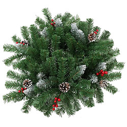 Avis vidaXL Sapin de Noël artificiel d'allée Vert 40 cm PVC