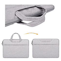 Acheter General Sac à bandoulière fin pour ordinateur portable pour MacBook Air/Pro M2 M1 2022, MacBook Pro 14 pouces, pochette pour ordinateur portable avec sangle de bagage pour Surface Laptop 4/3/2/1, Dell XPS 13, HP, Aer, Samsung(gris)