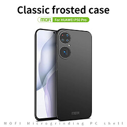 Mofi Coque en TPU Bouclier Slim Givré rigide noir pour votre Huawei P50 Pro