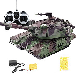 Acheter Heavy 1:32 échelle RC Battle Tank Jouet Interactif Modèle De Voiture Passe-temps Jouets Cadeaux Style 2 Vert