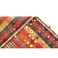 Vidal Tapis de laine 215x164 rouge Jajim