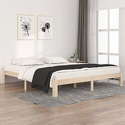 vidaXL Cadre de lit sans matelas 180x200 cm