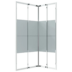 Avis vidaXL Cabine de douche ESG 90x70x180 cm