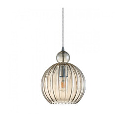 Luminaire Center Suspension moderne Biron Chrome