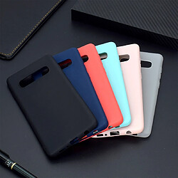 Acheter Wewoo Coque Souple TPU Candy Color pour Samsung Galaxy S10 Noir