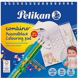 Pelikan Bloc dessin combino, 150x150mm, 170g/m2, 15 feuilles ()