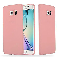 Cadorabo Coque Samsung Galaxy S6 EDGE Etui en Rose