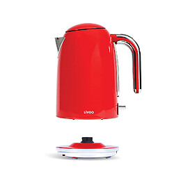 Bouilloire électrique 1.7l 2200w rouge - dod180r - LIVOO