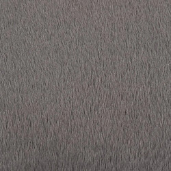 Decoshop26 Tapis 160 cm Fausse fourrure de lapin Gris foncé DEC024107