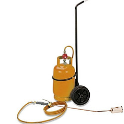 Acheter Desherbeur pro KEMPER tuyau 5 m bruleur 60 mm Allume gaz + détendeur propane inclus + chariot à roues pour bouteille gaz