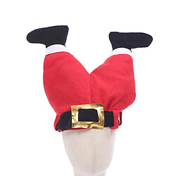 Avis Wewoo Fête De Noël Père Jambe Pantalon Peluche Cap Décoration