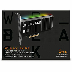 Acheter Western Digital WD Black™- Disque SSD Interne - AN1500 - 1To - M.2 NVMe (WDS100T1X0L)