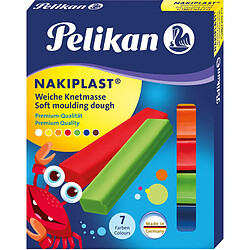 Pelikan Pâte à modeler Nakiplast grande qualité196/7,assorti ()