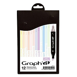 Graph It Set 12 marqueurs Graph'It - Soft colors