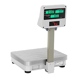 Helloshop26 Balance poids-prix - 100kg/10g - LCD blanc 14_0000677