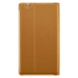 Huawei Flip Cover coque de protection pour téléphones portables 17,8 cm (7') Folio porte carte Marron